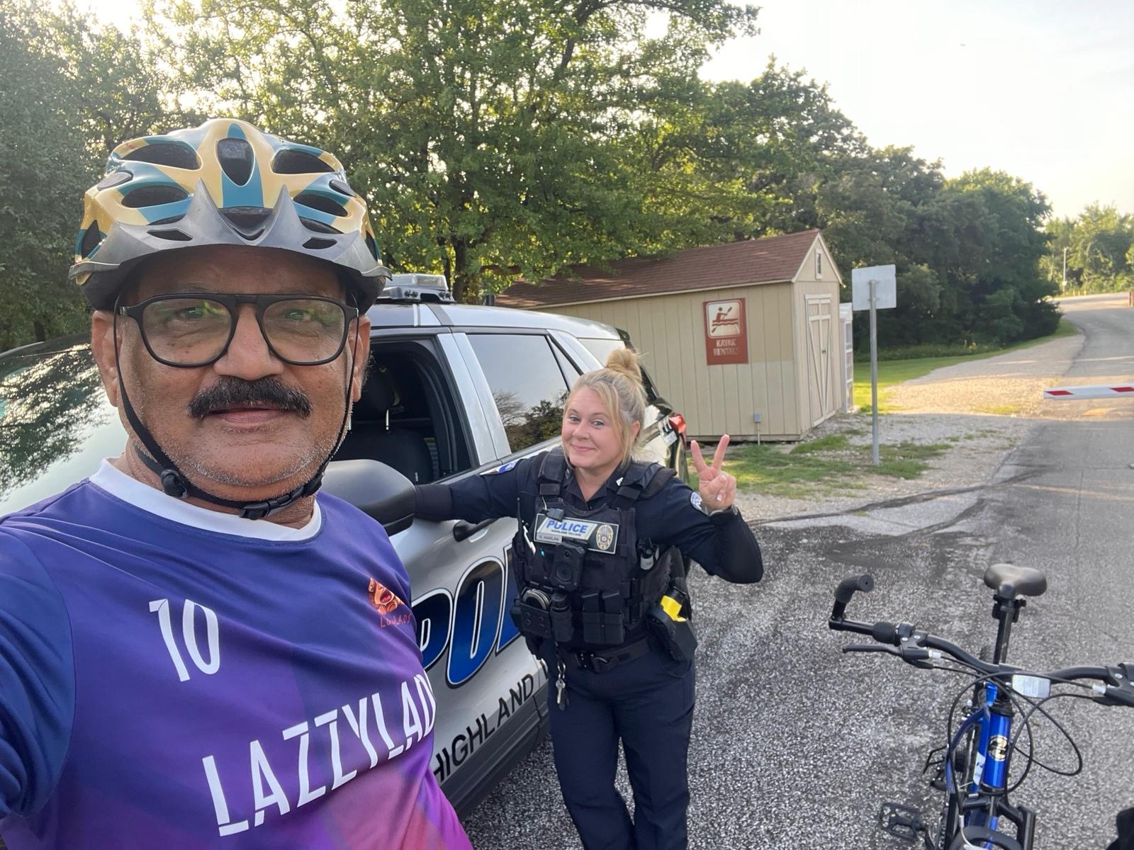 Morning ride