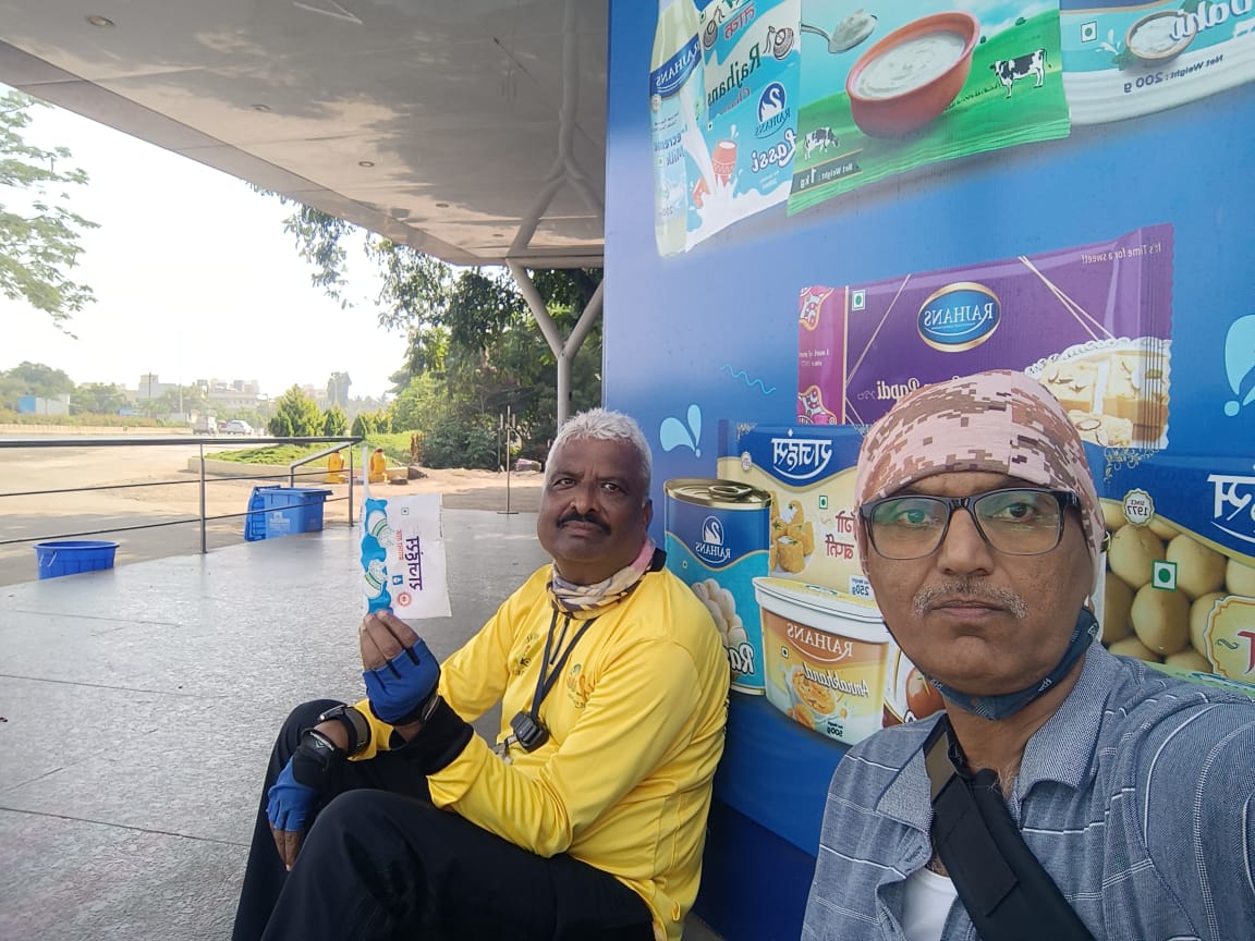 Ride at Sangamner,Rajhans Dairy